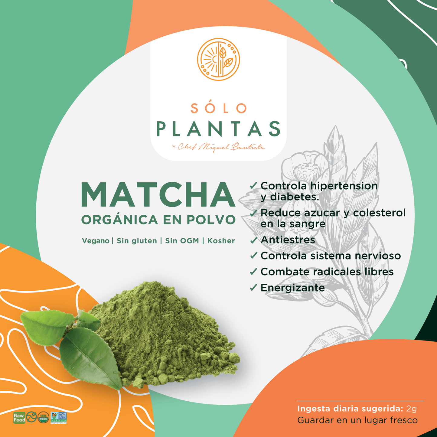 Matcha Orgánico en Polvo