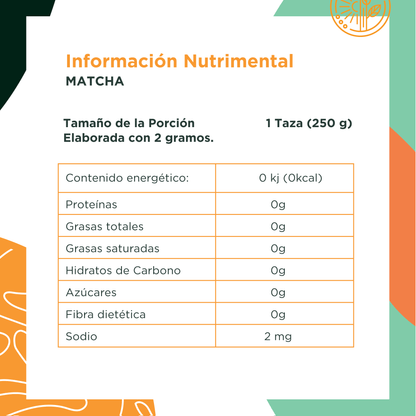 Matcha Orgánico en Polvo